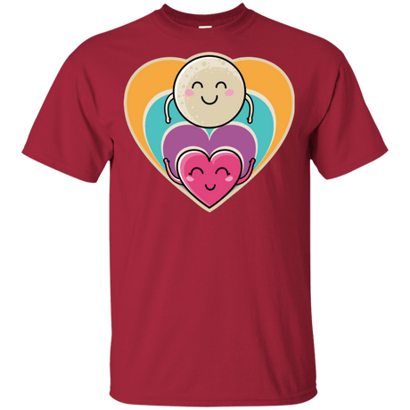 T-Shirts Cardinal / YXS Love to the Moon and Back Youth T-Shirt