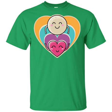 T-Shirts Irish Green / YXS Love to the Moon and Back Youth T-Shirt