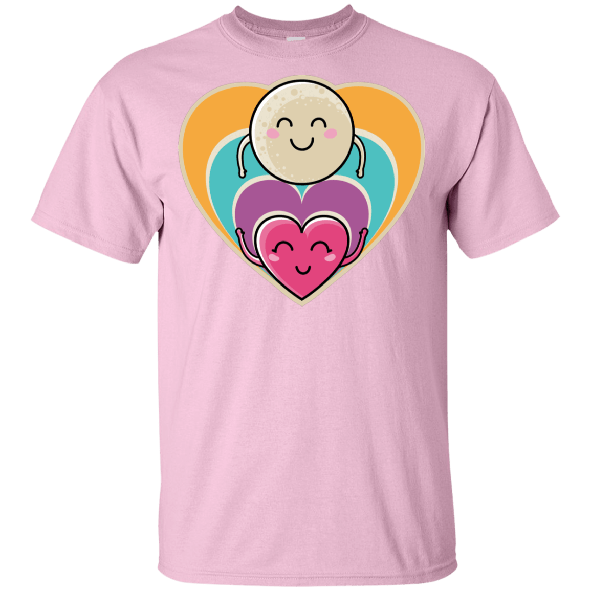 T-Shirts Light Pink / YXS Love to the Moon and Back Youth T-Shirt