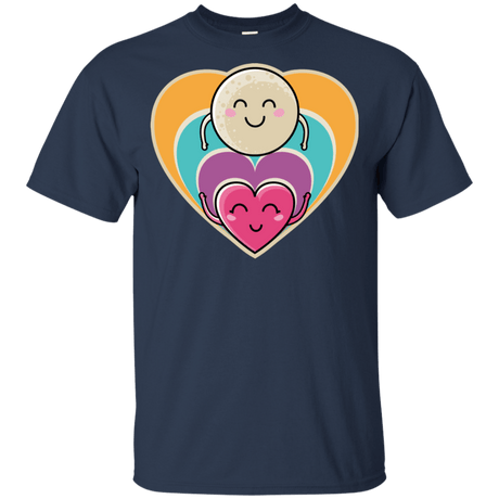 T-Shirts Navy / YXS Love to the Moon and Back Youth T-Shirt