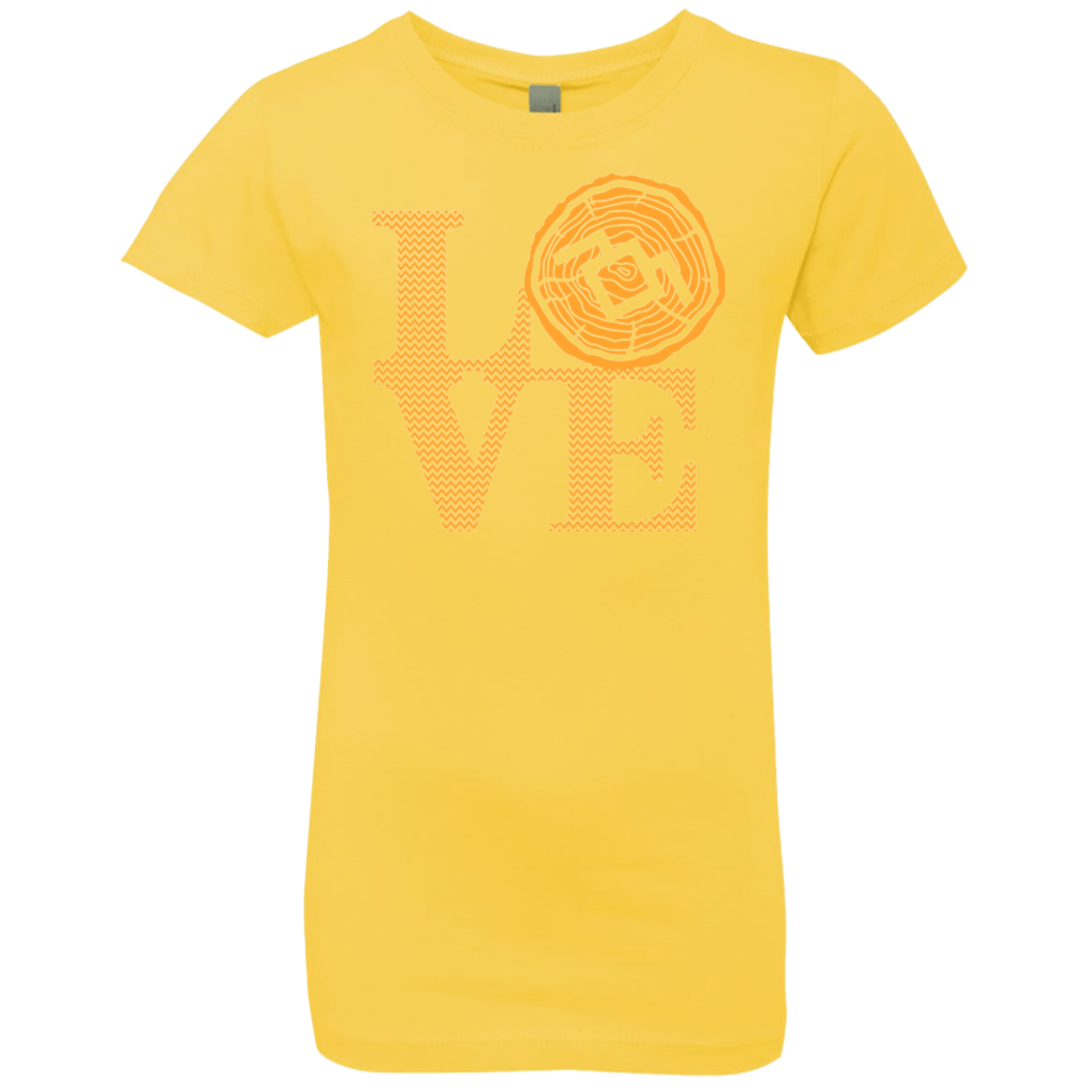 T-Shirts Vibrant Yellow / YXS LOVE TWIN PEAKS Girls Premium T-Shirt