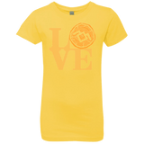 T-Shirts Vibrant Yellow / YXS LOVE TWIN PEAKS Girls Premium T-Shirt