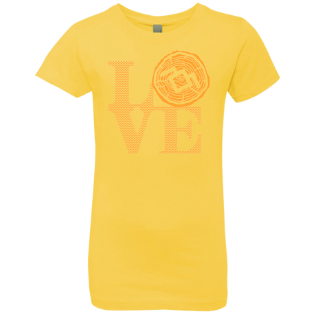T-Shirts Vibrant Yellow / YXS LOVE TWIN PEAKS Girls Premium T-Shirt