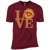 T-Shirts Cardinal / X-Small LOVE TWIN PEAKS Men's Premium T-Shirt