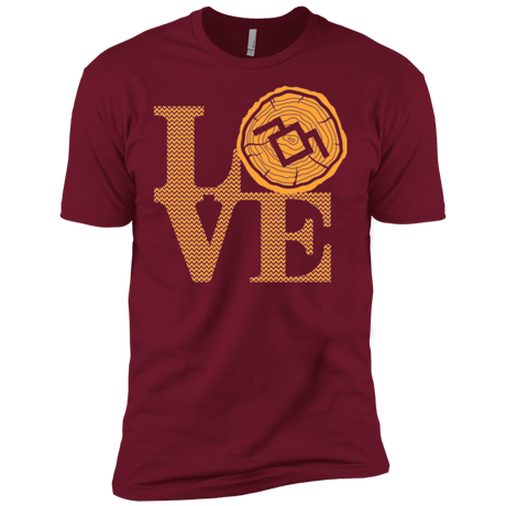 T-Shirts Cardinal / X-Small LOVE TWIN PEAKS Men's Premium T-Shirt