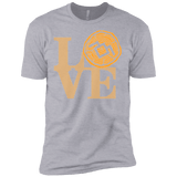 T-Shirts Heather Grey / X-Small LOVE TWIN PEAKS Men's Premium T-Shirt