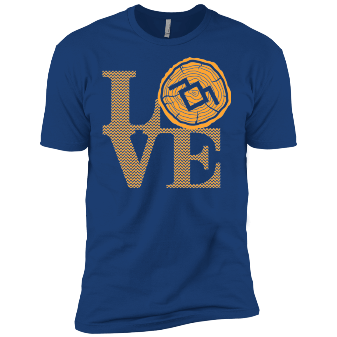 T-Shirts Royal / X-Small LOVE TWIN PEAKS Men's Premium T-Shirt