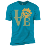 T-Shirts Turquoise / X-Small LOVE TWIN PEAKS Men's Premium T-Shirt
