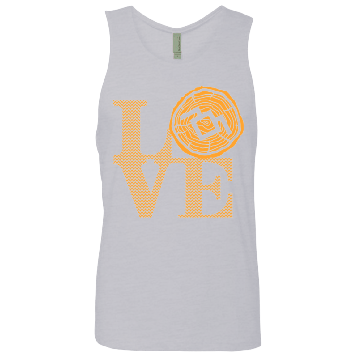 T-Shirts Heather Grey / Small LOVE TWIN PEAKS Men's Premium Tank Top