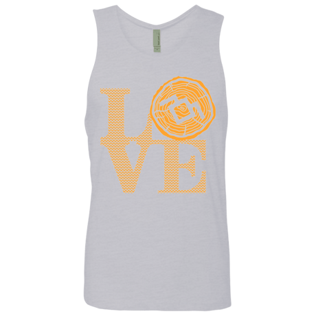 T-Shirts Heather Grey / Small LOVE TWIN PEAKS Men's Premium Tank Top