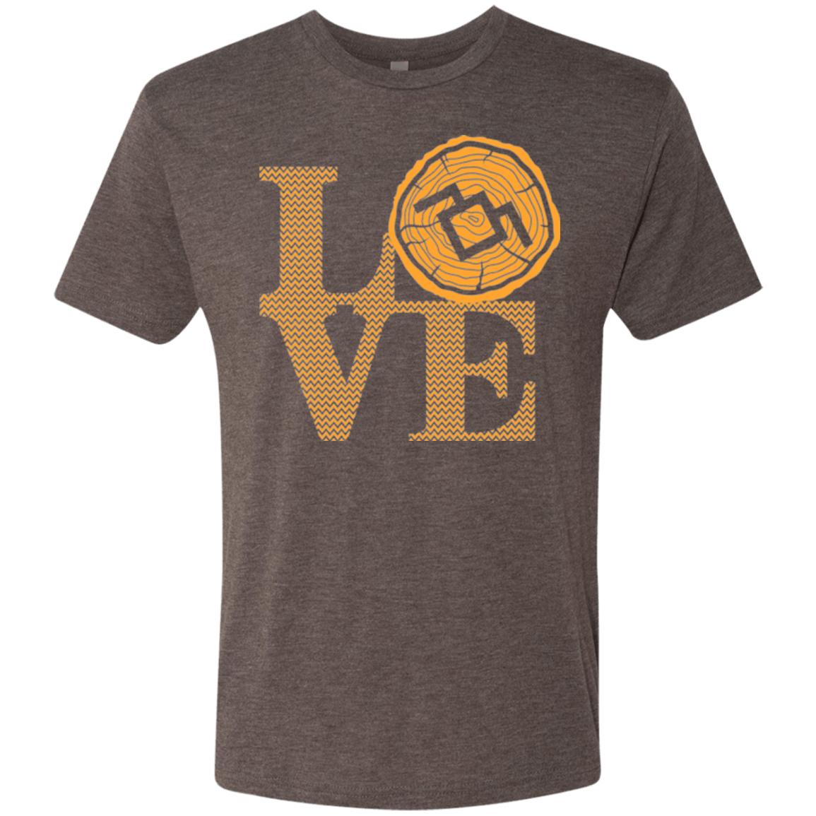 T-Shirts Macchiato / Small LOVE TWIN PEAKS Men's Triblend T-Shirt