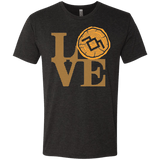 T-Shirts Vintage Black / Small LOVE TWIN PEAKS Men's Triblend T-Shirt