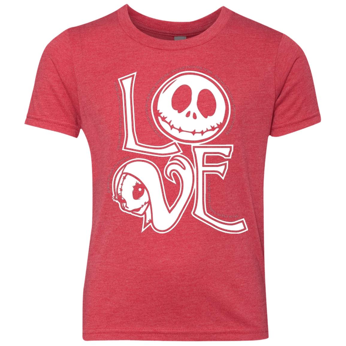 T-Shirts Vintage Red / YXS Love Youth Triblend T-Shirt