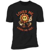 T-Shirts Black / S Loves Me, Loves Me Not Men's Premium T-Shirt