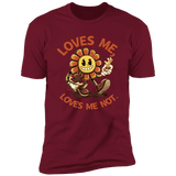 T-Shirts Cardinal / S Loves Me, Loves Me Not Men's Premium T-Shirt