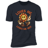 T-Shirts Indigo / S Loves Me, Loves Me Not Men's Premium T-Shirt