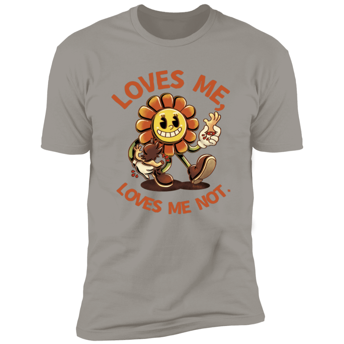 T-Shirts Light Grey / S Loves Me, Loves Me Not Men's Premium T-Shirt