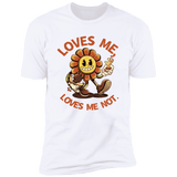 T-Shirts White / S Loves Me, Loves Me Not Men's Premium T-Shirt