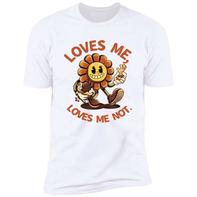 T-Shirts White / S Loves Me, Loves Me Not Men's Premium T-Shirt