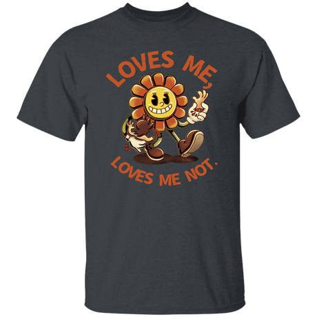 T-Shirts Dark Heather / S Loves Me, Loves Me Not T-Shirt