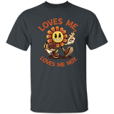 T-Shirts Dark Heather / S Loves Me, Loves Me Not T-Shirt