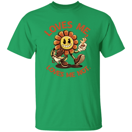 T-Shirts Irish Green / S Loves Me, Loves Me Not T-Shirt