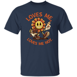 T-Shirts Navy / S Loves Me, Loves Me Not T-Shirt