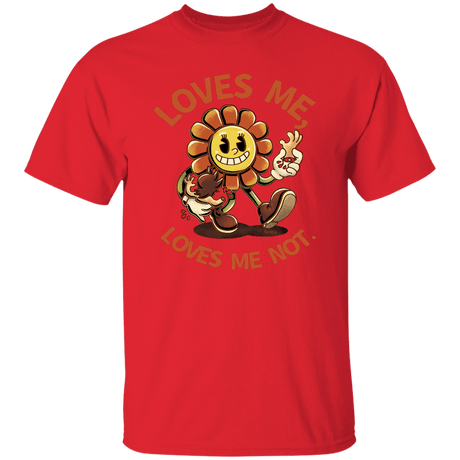 T-Shirts Red / S Loves Me, Loves Me Not T-Shirt