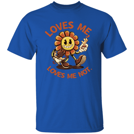 T-Shirts Royal / S Loves Me, Loves Me Not T-Shirt