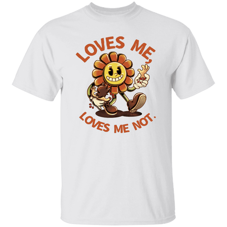 T-Shirts White / S Loves Me, Loves Me Not T-Shirt