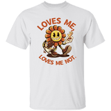 T-Shirts White / S Loves Me, Loves Me Not T-Shirt