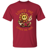 T-Shirts Cardinal / YXS Loves Me, Loves Me Not Youth T-Shirt