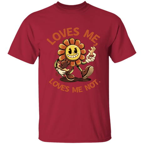 T-Shirts Cardinal / YXS Loves Me, Loves Me Not Youth T-Shirt