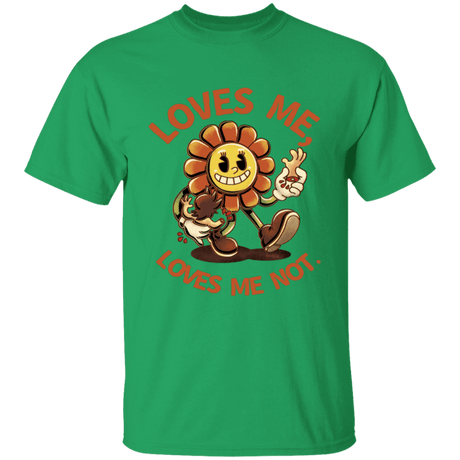 T-Shirts Irish Green / YXS Loves Me, Loves Me Not Youth T-Shirt