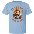 T-Shirts Light Blue / YXS Loves Me, Loves Me Not Youth T-Shirt