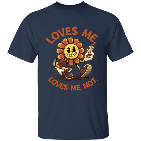 T-Shirts Navy / YXS Loves Me, Loves Me Not Youth T-Shirt