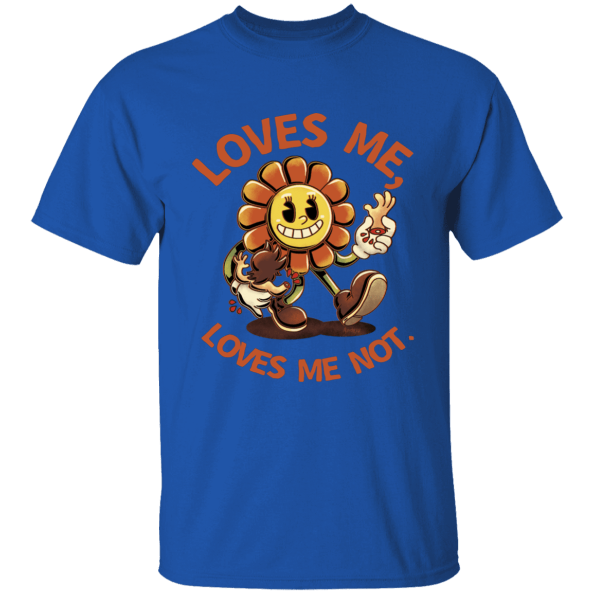 T-Shirts Royal / YXS Loves Me, Loves Me Not Youth T-Shirt