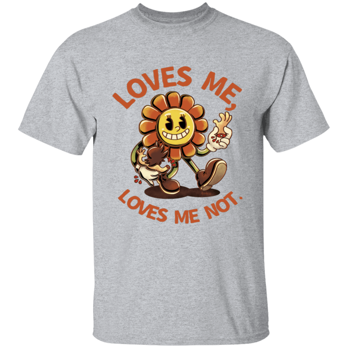 T-Shirts Sport Grey / YXS Loves Me, Loves Me Not Youth T-Shirt