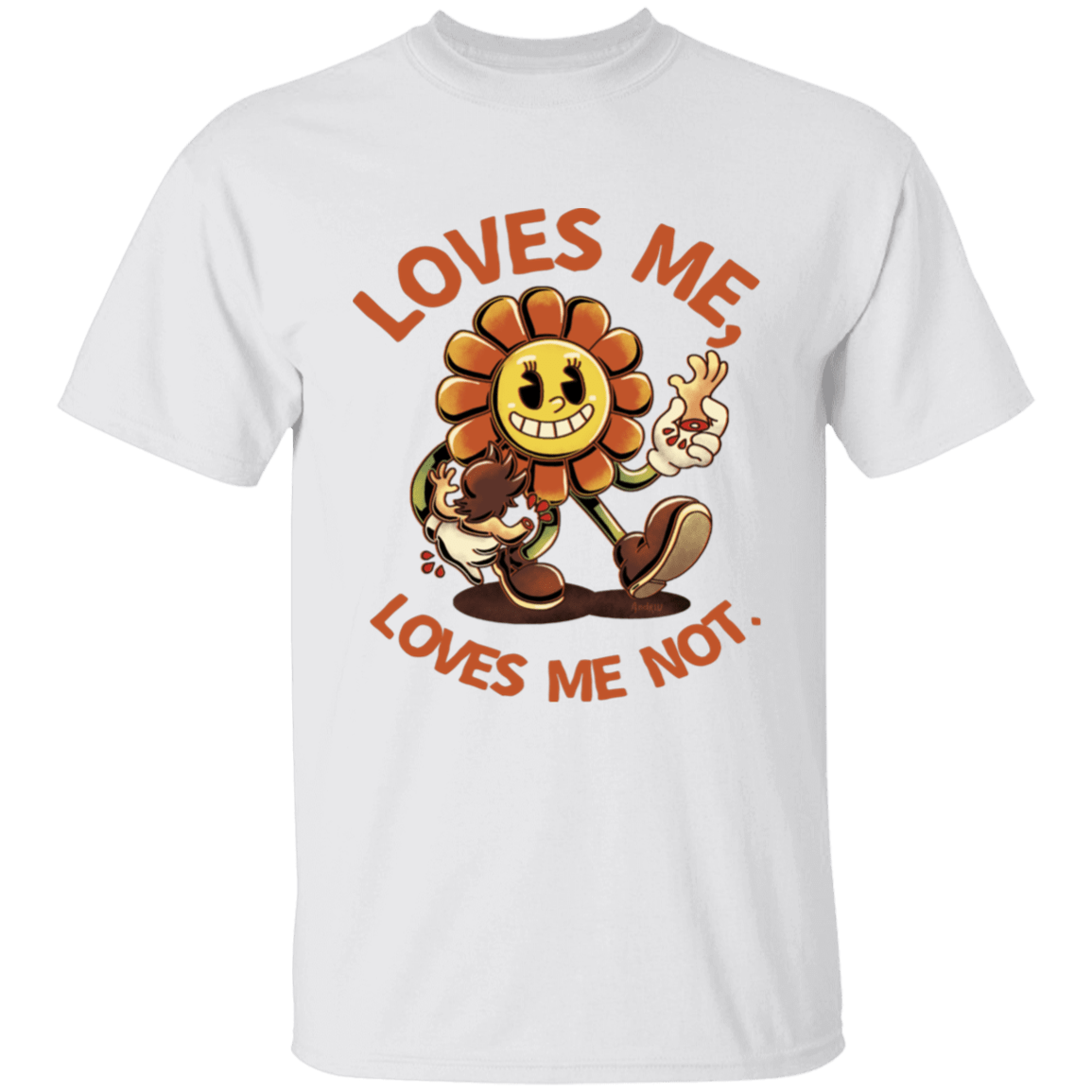 T-Shirts White / YXS Loves Me, Loves Me Not Youth T-Shirt