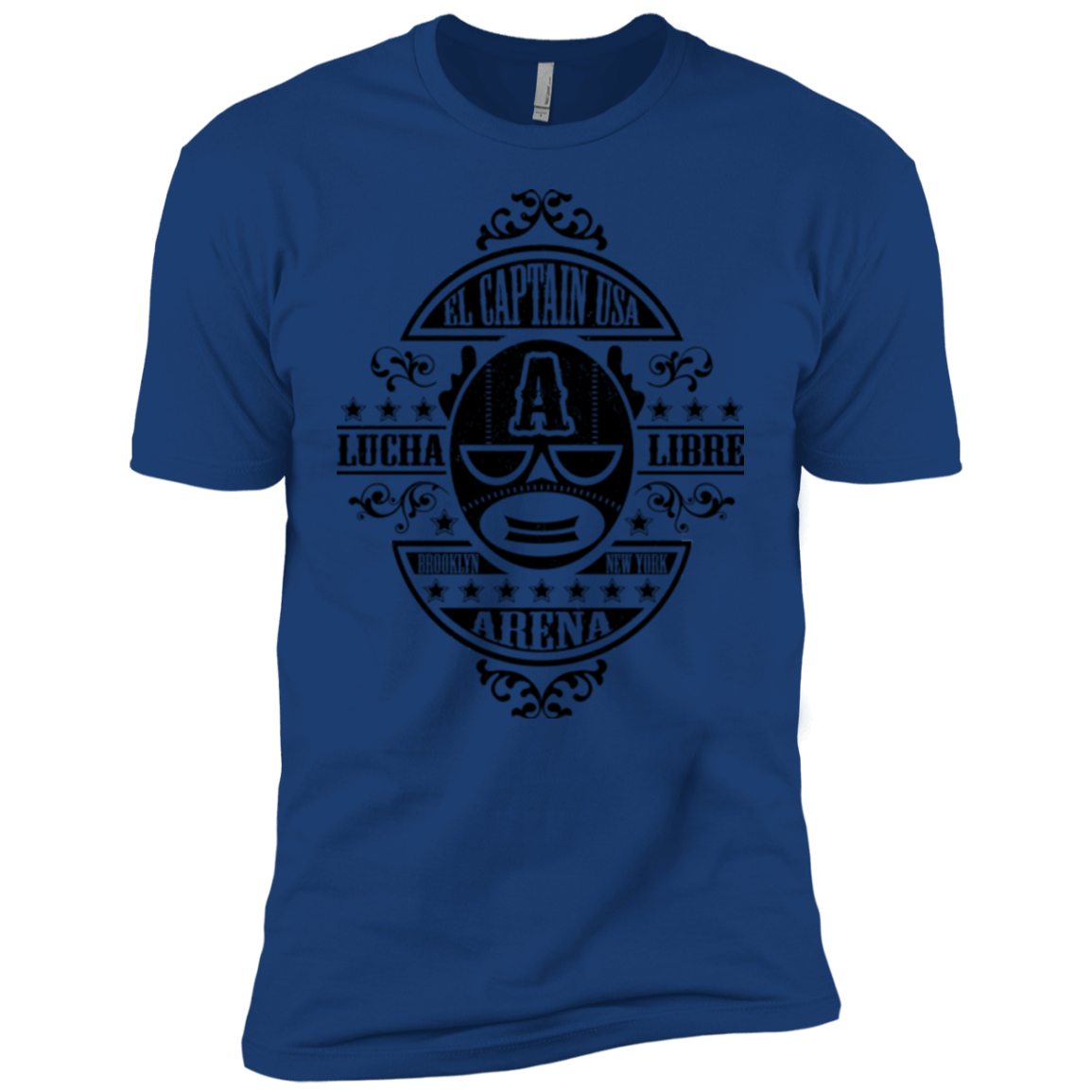 T-Shirts Royal / YXS Lucha Captain Boys Premium T-Shirt