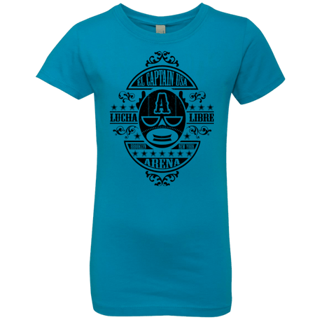 T-Shirts Turquoise / YXS Lucha Captain Girls Premium T-Shirt