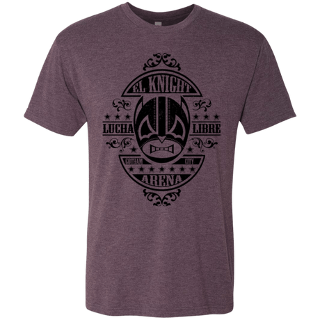 T-Shirts Vintage Purple / Small Lucha Knight Men's Triblend T-Shirt