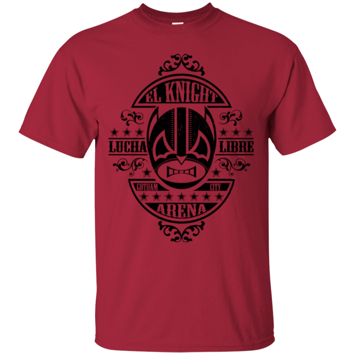 T-Shirts Cardinal / Small Lucha Knight T-Shirt
