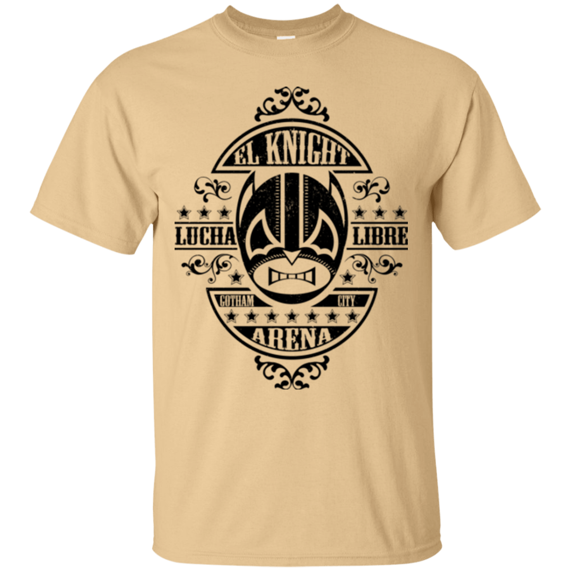 T-Shirts Vegas Gold / Small Lucha Knight T-Shirt