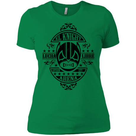 T-Shirts Kelly Green / X-Small Lucha Knight Women's Premium T-Shirt
