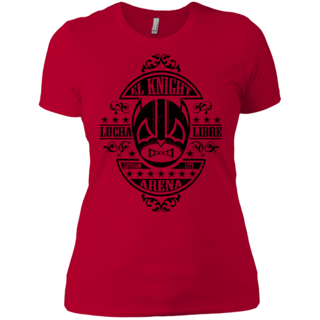 T-Shirts Red / X-Small Lucha Knight Women's Premium T-Shirt
