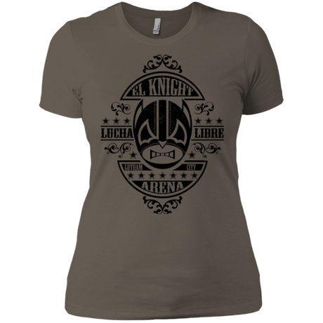 T-Shirts Warm Grey / X-Small Lucha Knight Women's Premium T-Shirt