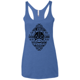 T-Shirts Vintage Royal / X-Small Lucha Knight Women's Triblend Racerback Tank