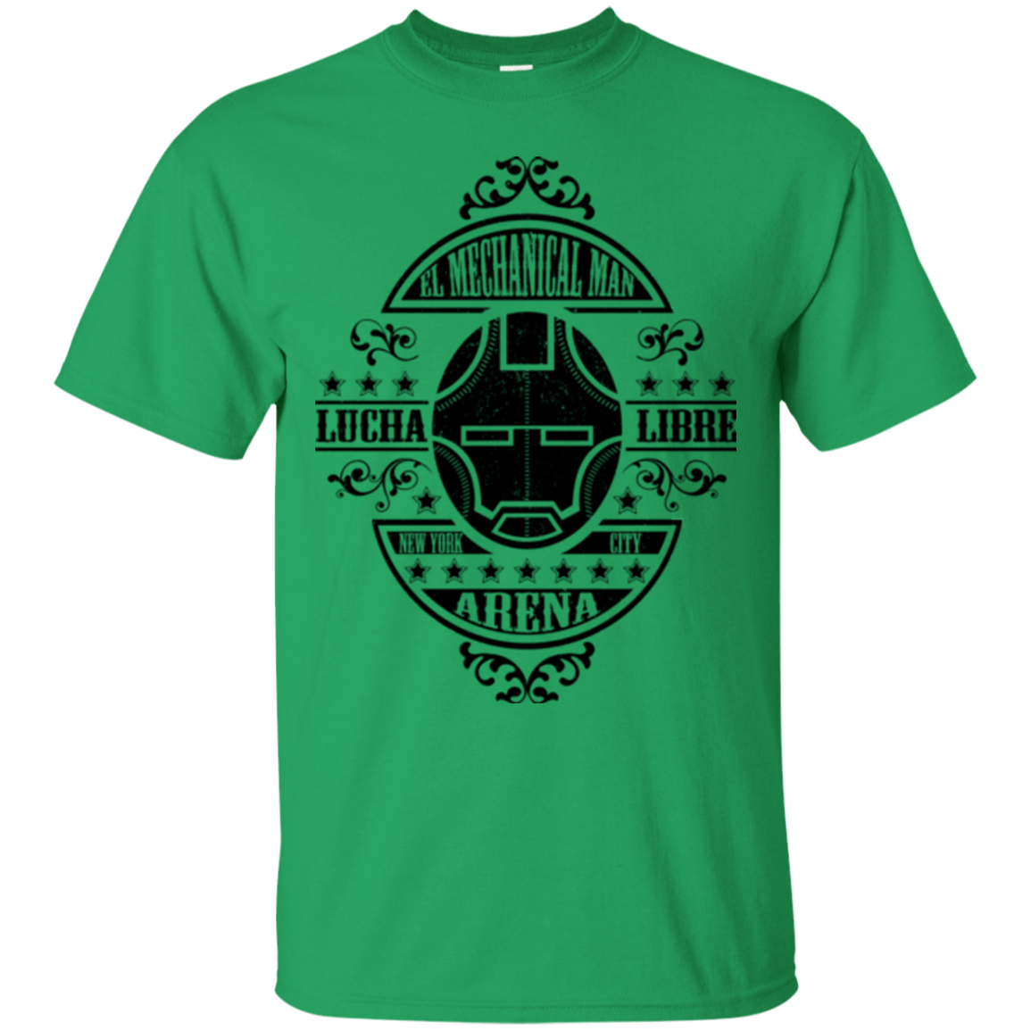 T-Shirts Irish Green / Small Lucha Mechanical Man T-Shirt