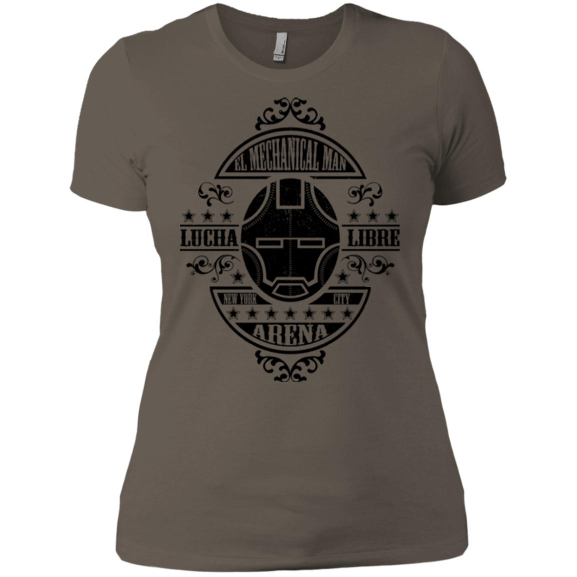 T-Shirts Warm Grey / X-Small Lucha Mechanical Man Women's Premium T-Shirt